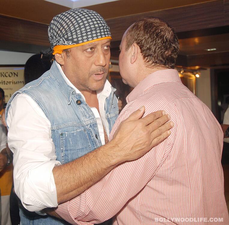 Jackie Shroff and Raju Kher 