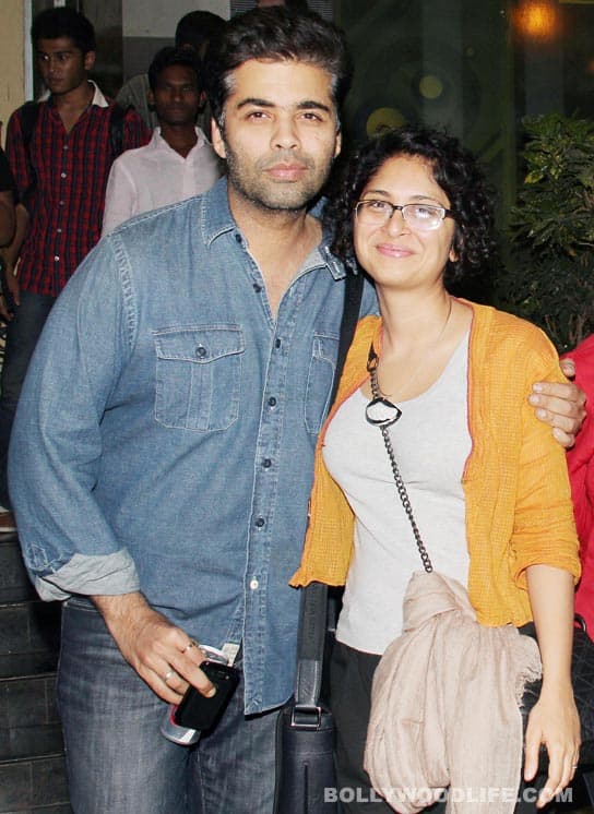 Karan Johar and Kiran Rao 