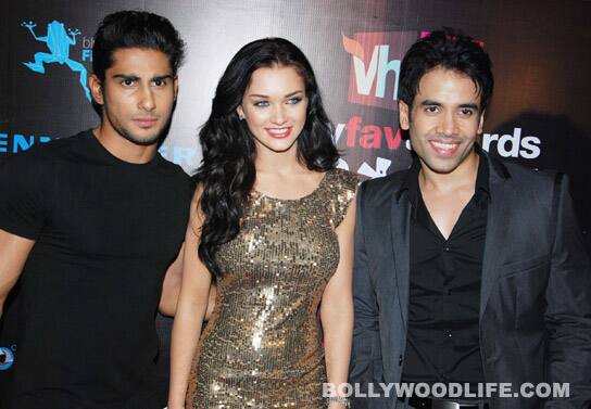 Prateik, Amy Jackson and Tusshar Kapoor