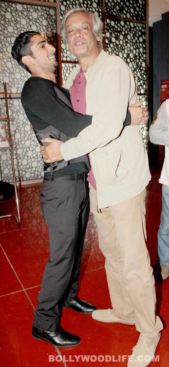 Prateik and Sudhir Mishra