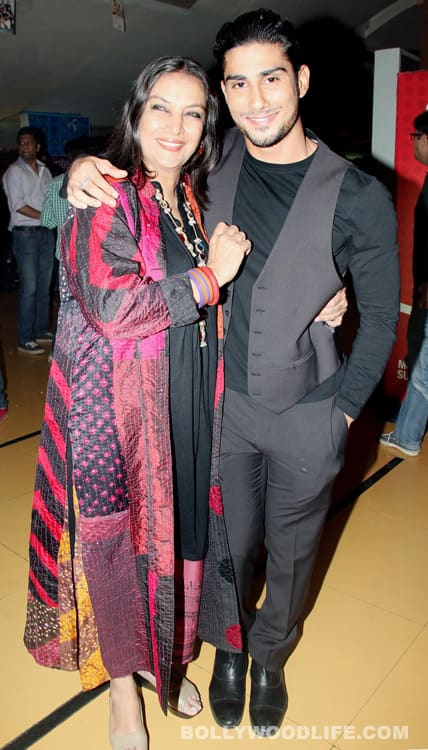 Shabana Azmi and Prateik