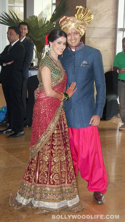 Riteish Deshmukh and Genelia D'Souza 