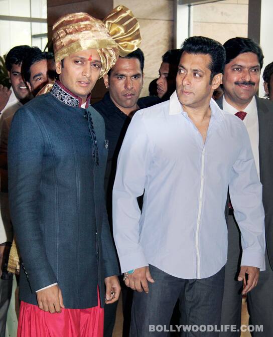 Riteish and Salman 
