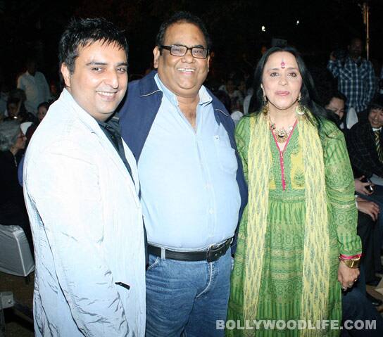 Satish Kaushik and Ila Arun