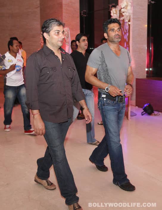 Sunil Shetty and Varun Badola 