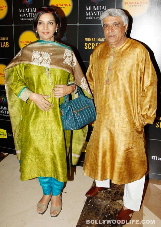 Shabana Azmi and Javed Akhtar 