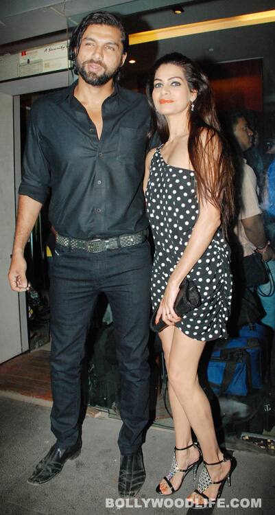 Chetan Hansraj with his wife 