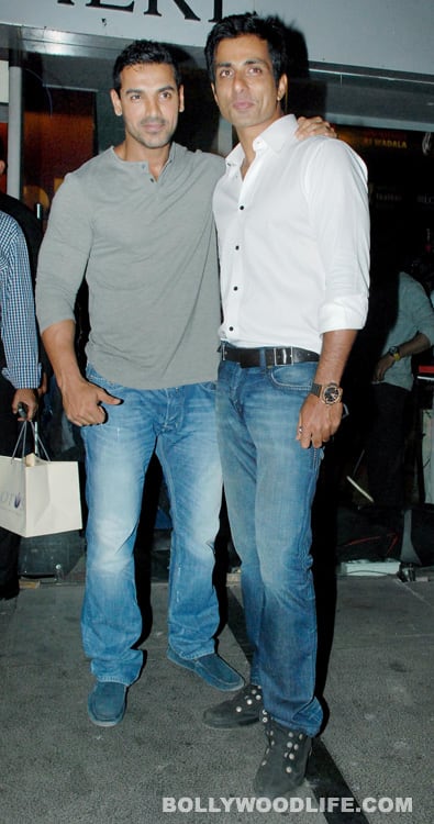 John Abraham and Sonu Sood 