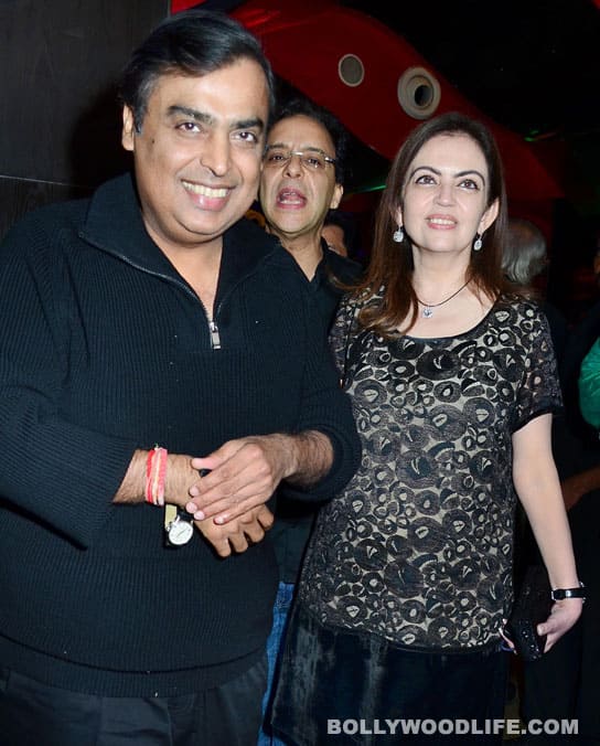 Mukesh and Nita Ambani 