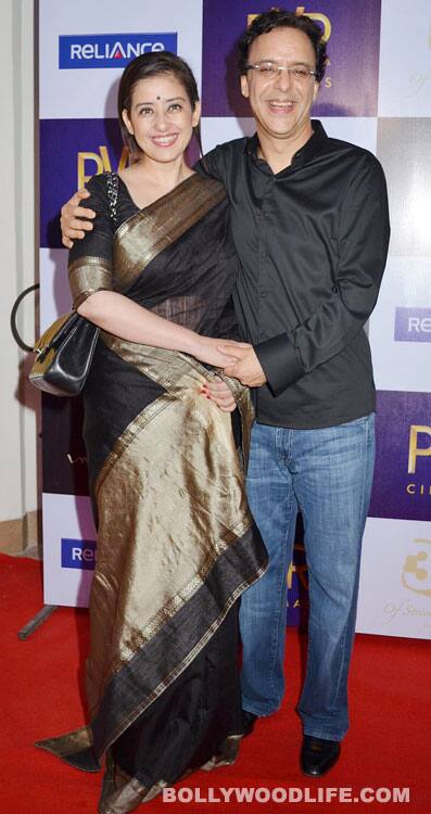 Manisha Koirala and Vidhu Vinod Chopra 