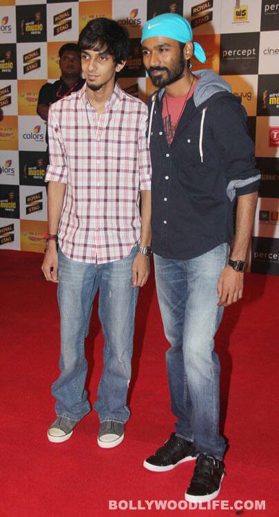 Kolaveri music composer Anirudh Ravichander and actor-singer Dhanush