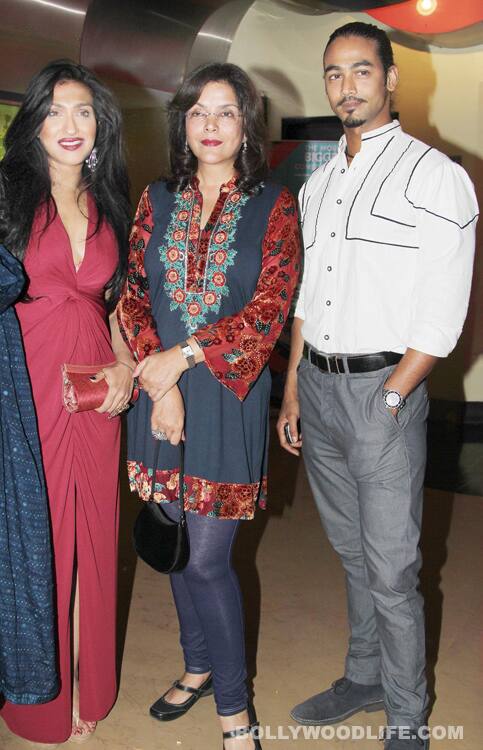 Rituparna Sengupta, Zeenat Aman and Shyan Munshi 