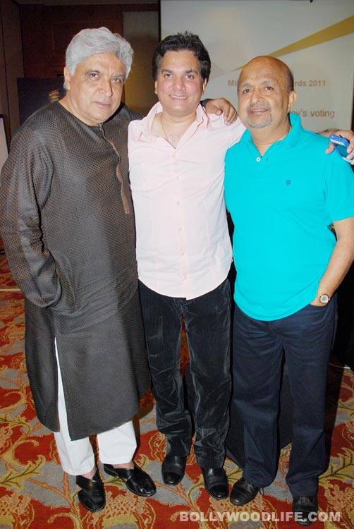 Javed Akhtar, Jatin Pandit and Sameer 