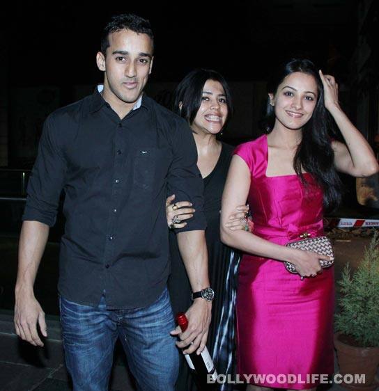 Ekta Kapoor, Anita Hassanandani with a friend