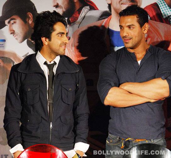 Ayushmann Khurrana and John Abraham