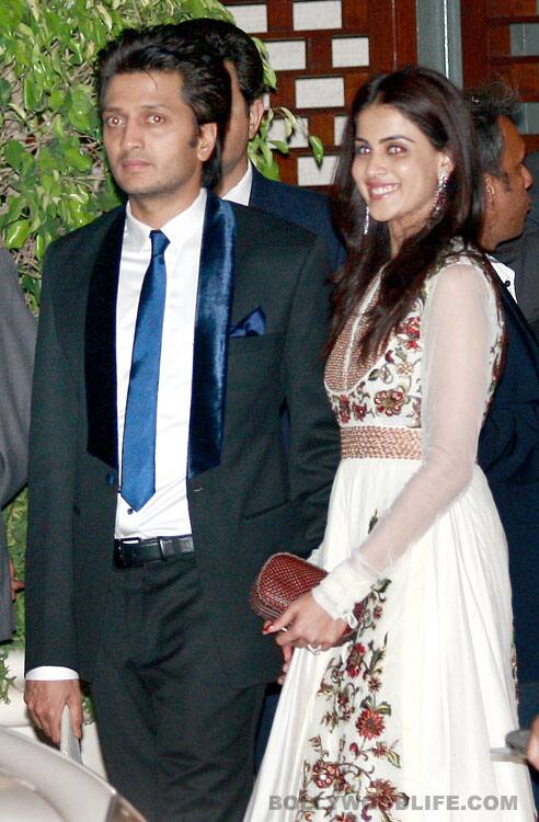 Riteish Deshmukh and Genelia D'Souza 