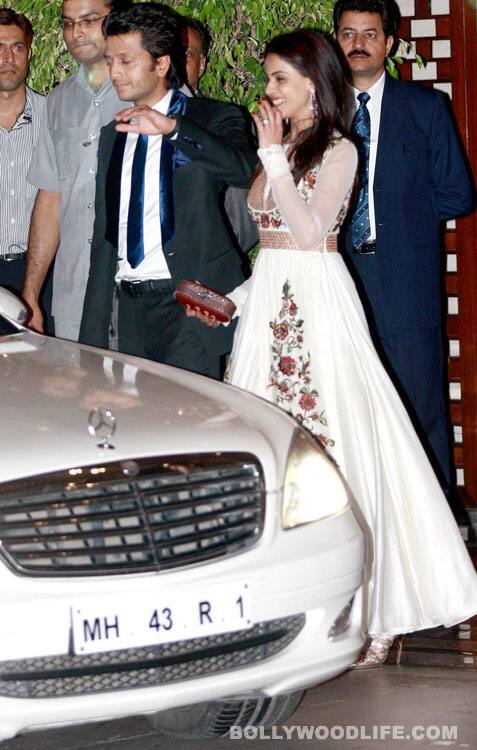 Riteish Deshmukh and Genelia D'Souza 