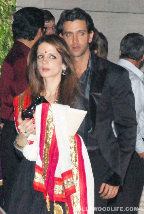 Hrithik Roshan and Sussanne Roshan 