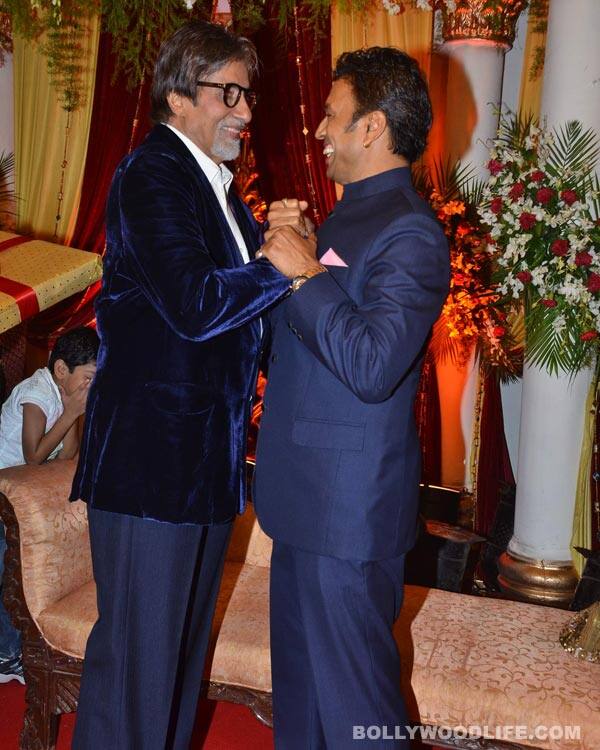 Amitabh Bachchan with Mahendra Verma