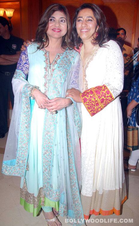 Alka Yagnik and friend