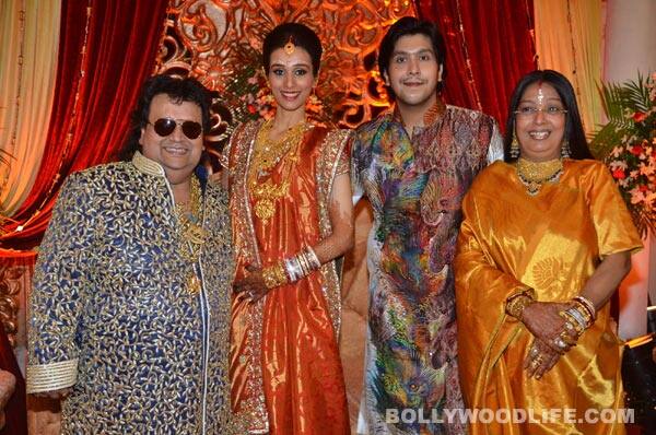 Bappi da with Taneesha verma, Bappa Lahiri and Chitrani Lahiri