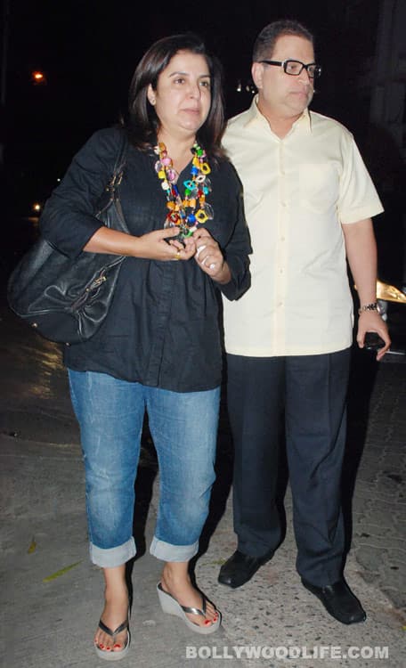 Farah Khan and Ramesh Taurani 