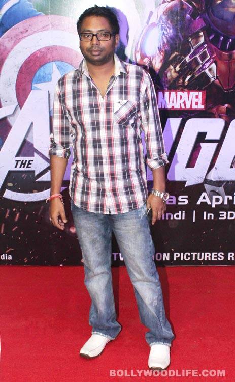 Neha Dhupia, Sajid Khan, Abhinay Deo attend the 'Avengers' premiere Raj Kumar Gupta