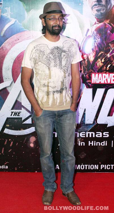 Neha Dhupia, Sajid Khan, Abhinay Deo attend the 'Avengers' premiere K Mohan