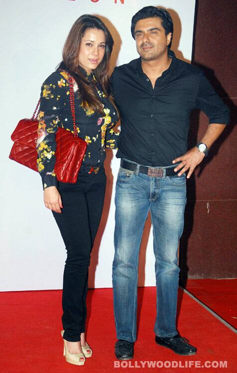 Neelam with husband Sameer Soni 