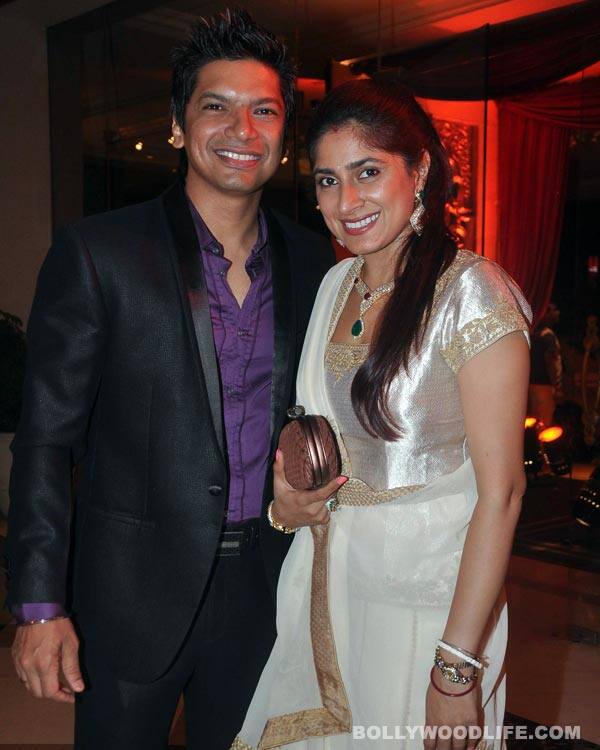 Shaan with wife Radhika