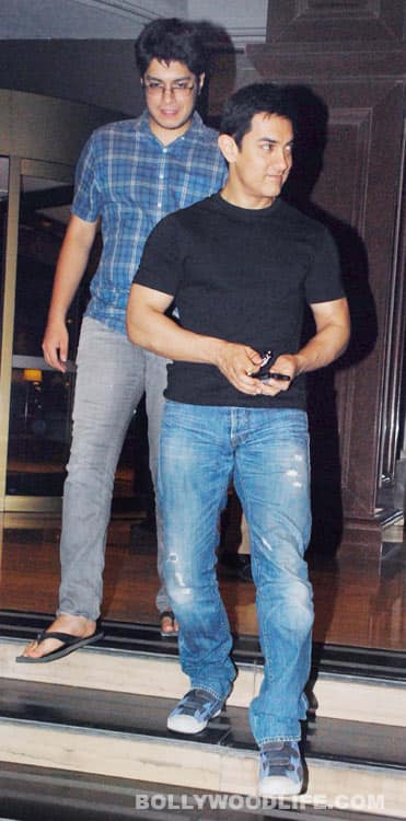 Aamir Khan and Junaid