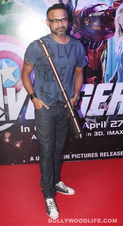 Neha Dhupia, Sajid Khan, Abhinay Deo attend the 'Avengers' premiere Abhinay Deo