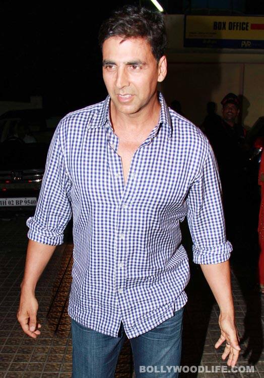 John Abraham, Akshay Kumar, Chitrangda Singh, Farah Khan, Sajid Khan at the special screening of 'Vicky Donor' Akshay Kumar