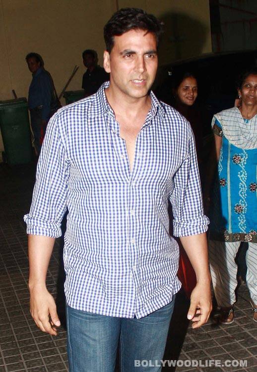 John Abraham, Akshay Kumar, Chitrangda Singh, Farah Khan, Sajid Khan at the special screening of 'Vicky Donor' Akshay Kumar