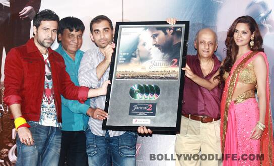 Emraan, Kunal Deshmukh, Mukesh Bhatt and Esha Gupta 