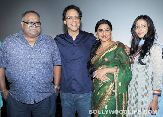 Pradeep Sarkar, Vidhu Vinod Chopra, Vidya Balan and Raima Sen