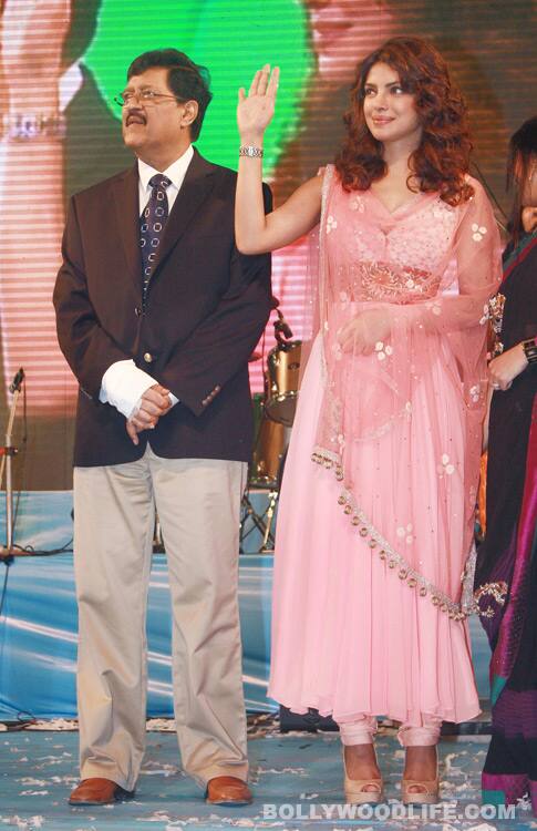 Ashok Chopra with Priyanka Chopra