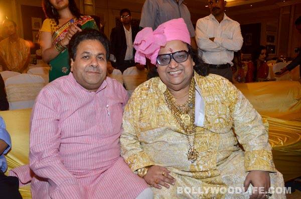 Salman Khan attends Bappa Lahiri-Taneesha Verma wedding ceremony Rajiv Shukla with Bappi Lahiri