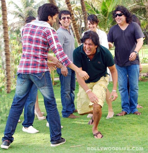 Riteish and Chunky spotted in a fun mood 