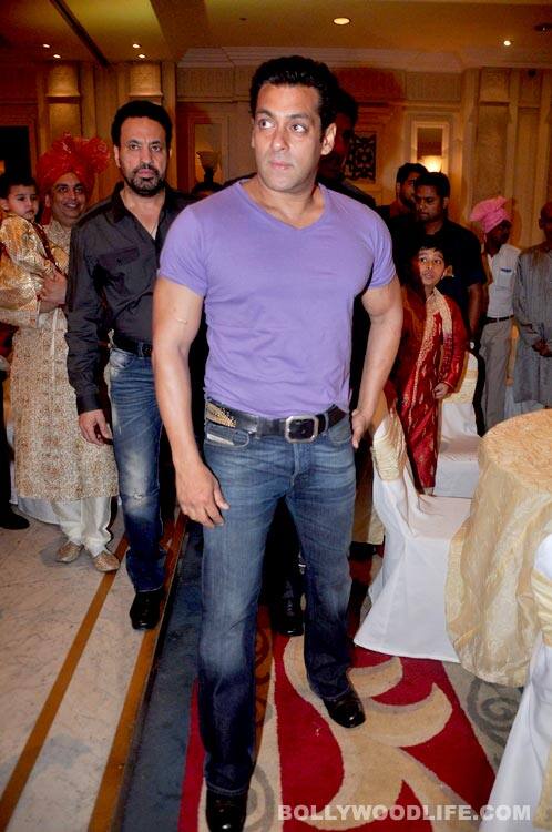 Salman Khan attends Bappa Lahiri-Taneesha Verma wedding ceremony Salman Khan