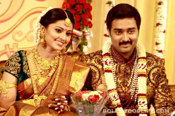 Sneha and Prasanna's grand wedding reception at Sri Varu Venkatachalapathy Palace