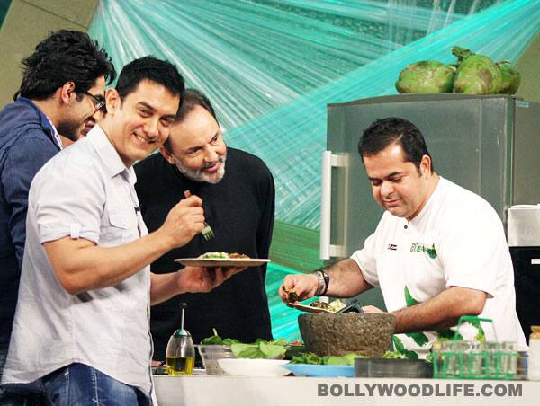 Aamir Khan and Prannoy roy 