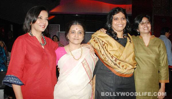 Parineeti Chopra, Shabana Azmi launch Bhawana Somaya's Mother Maiden Mistress Shabana Azmi with writers Bhawana Somaya, Jigna Kothari & Supriya Madangarli
