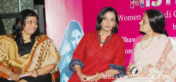 Writers Jigna Kothari, Bhawana in conversation with Shabana Azmi