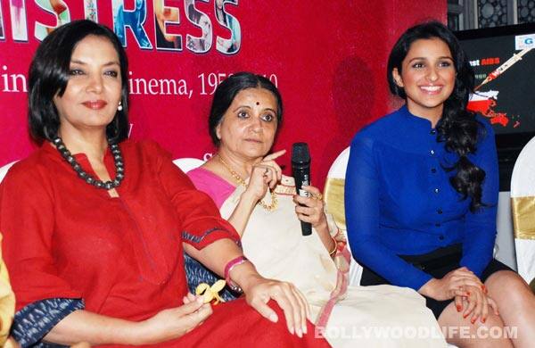 Parineeti Chopra, Shabana Azmi launch Bhawana Somaya's Mother Maiden Mistress Shabana Azmi, Bhawana Somaya & Parineeti Chopra