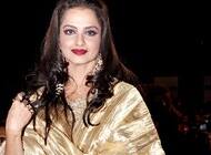 Rekha does Rajya Sabha, as Jaya Bachchan looks on