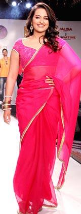 Sonakshi Sinha at the Rajasthan Fashion Week