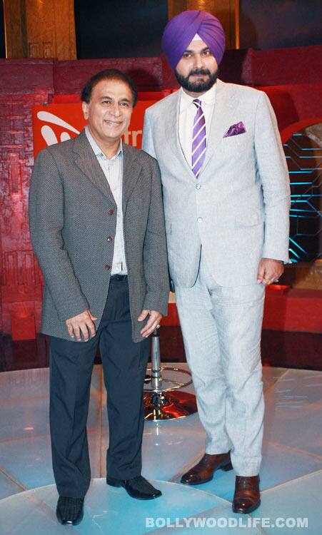 Sunil Gavaskar and Navjot Singh Sidhu 