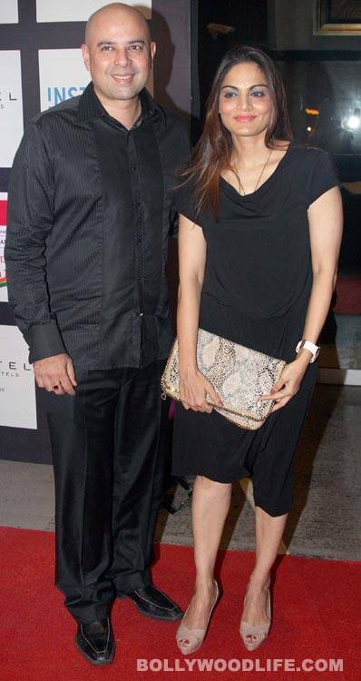 Atul Agnihotri with wife Alvira khan
