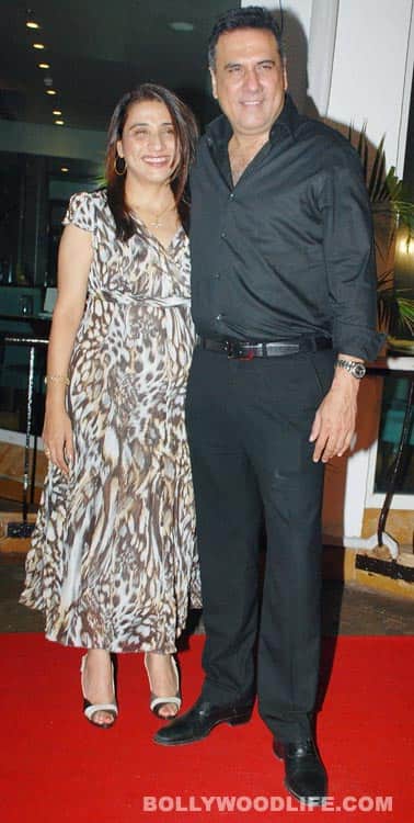 Boman along with his wife 